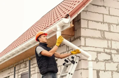 Pose et remplacement de gouttières à Carbon-Blanc